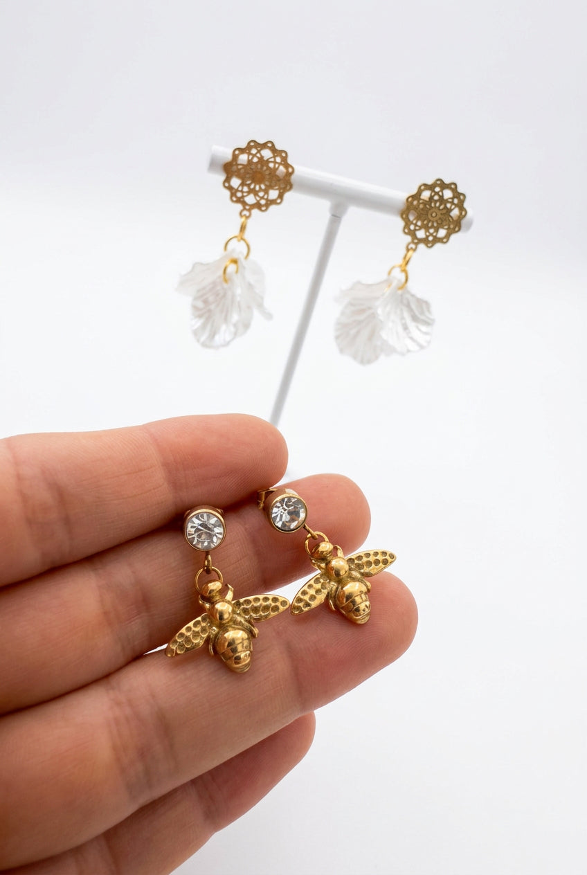 Bee Earrings
