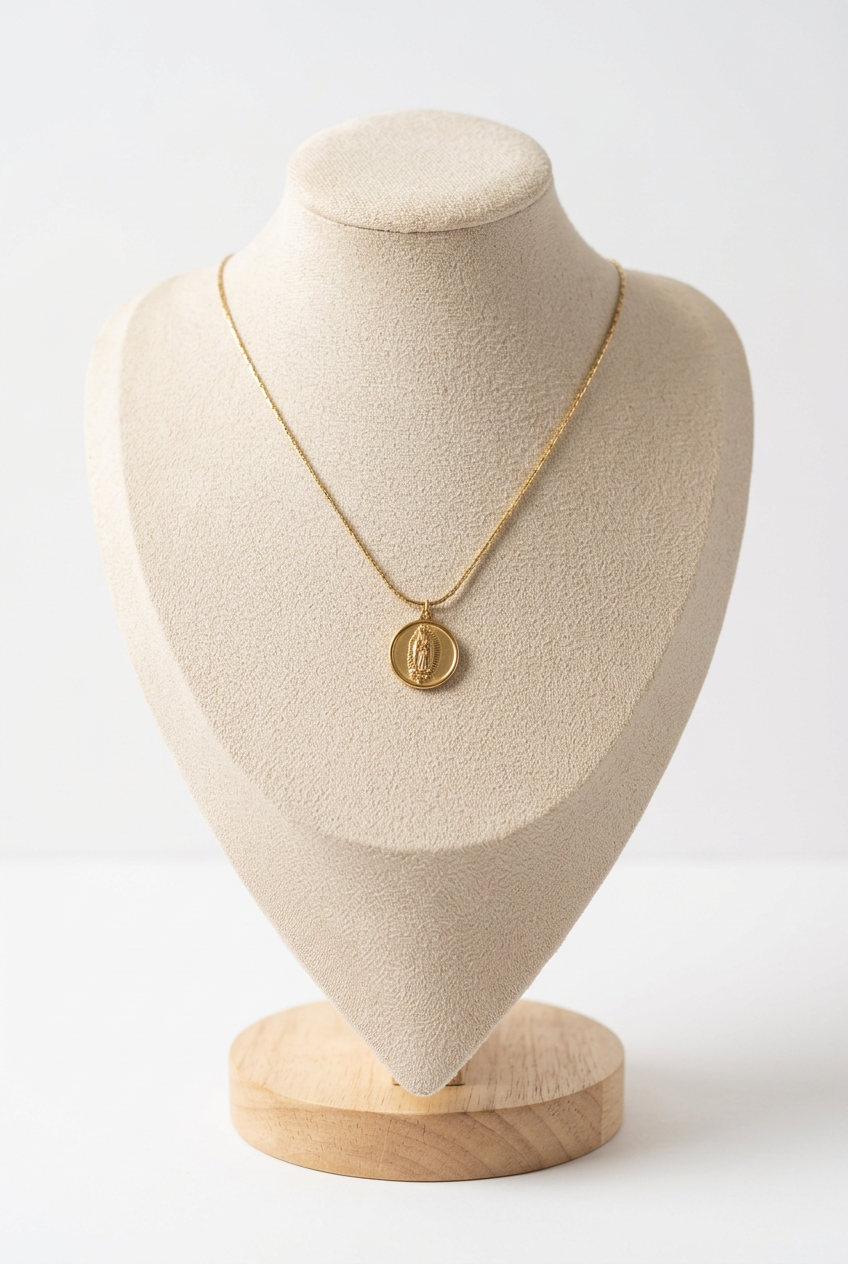 Guadalupe Virgin Necklace