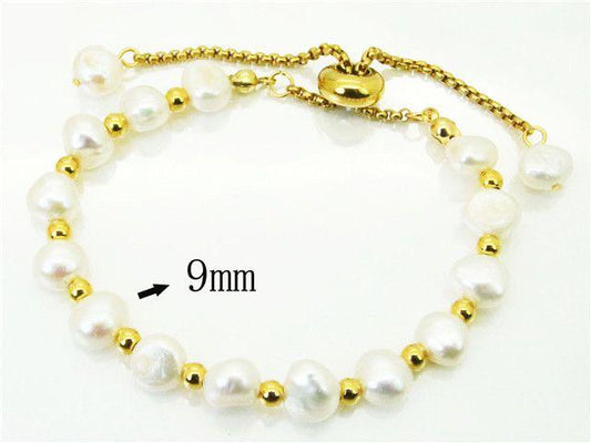 White Pearl Adjustable Bracelet